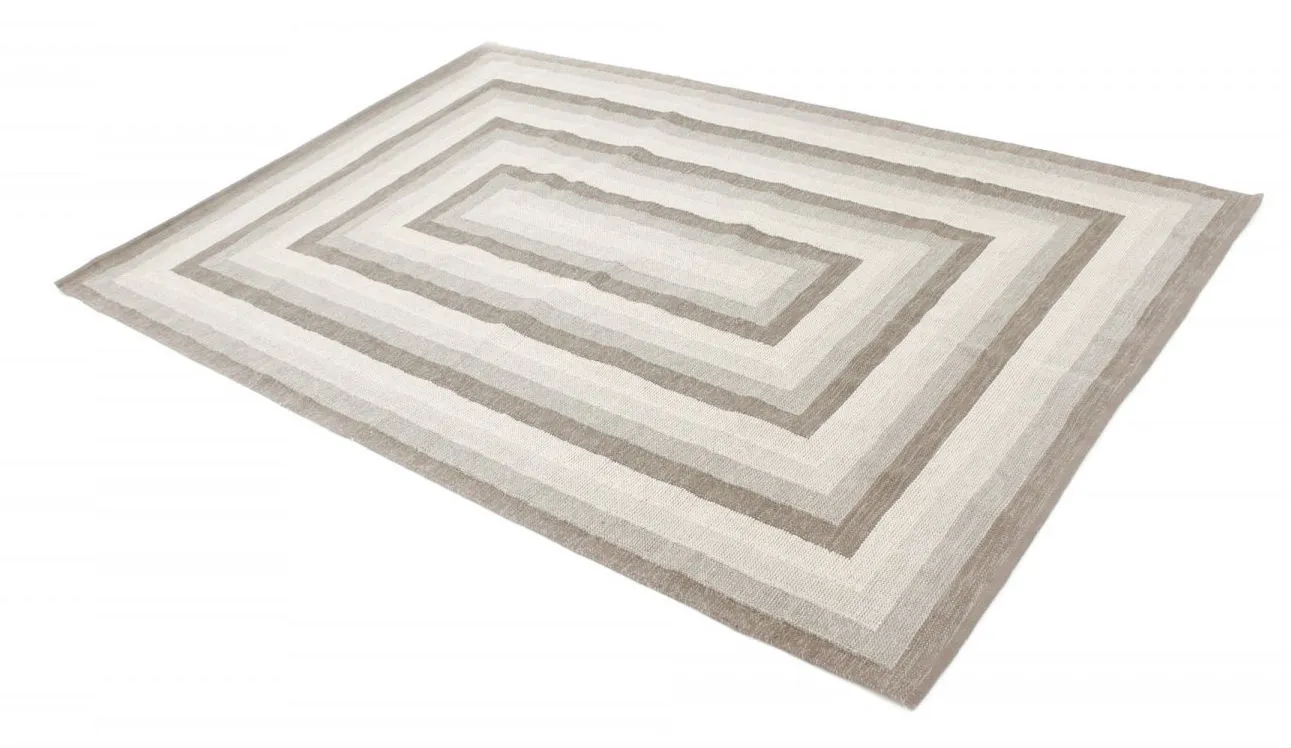 Tapis en patchwork - Chania (gris)
