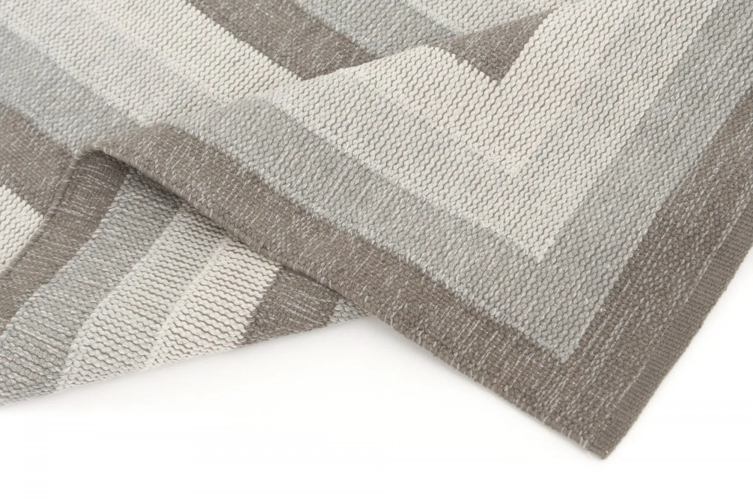 Tapis en patchwork - Chania (gris)