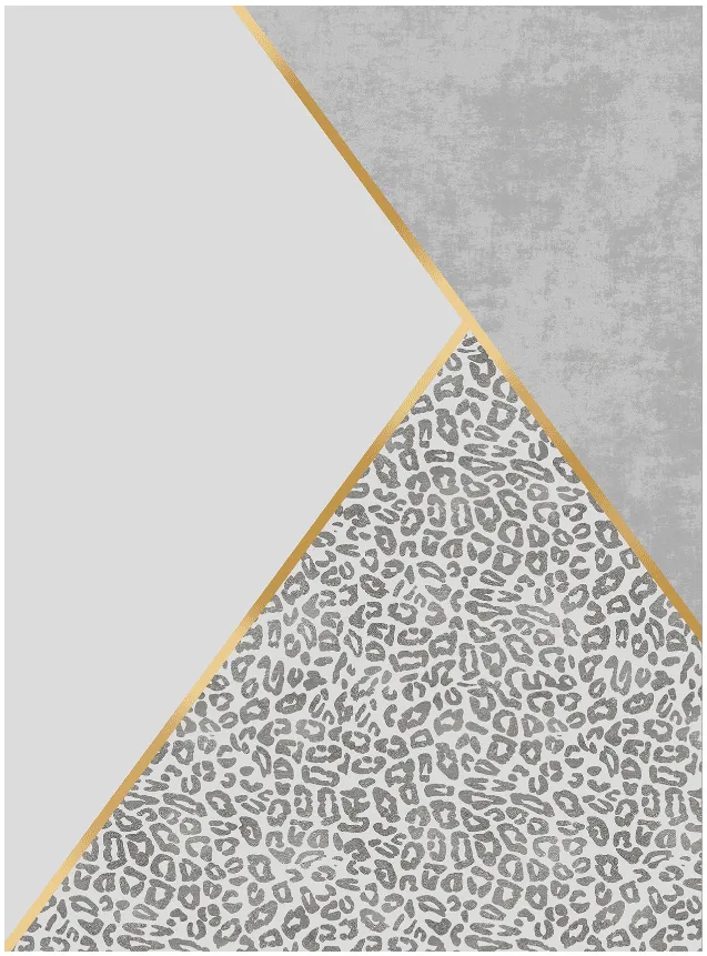 Tapis Wilton - Granada (gris/doré)