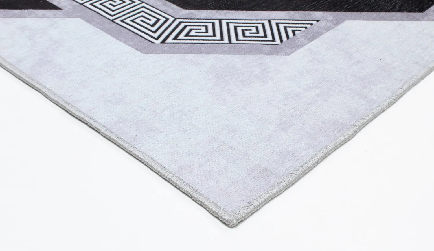 Tapis Wilton - Olympia (noir/blanc)