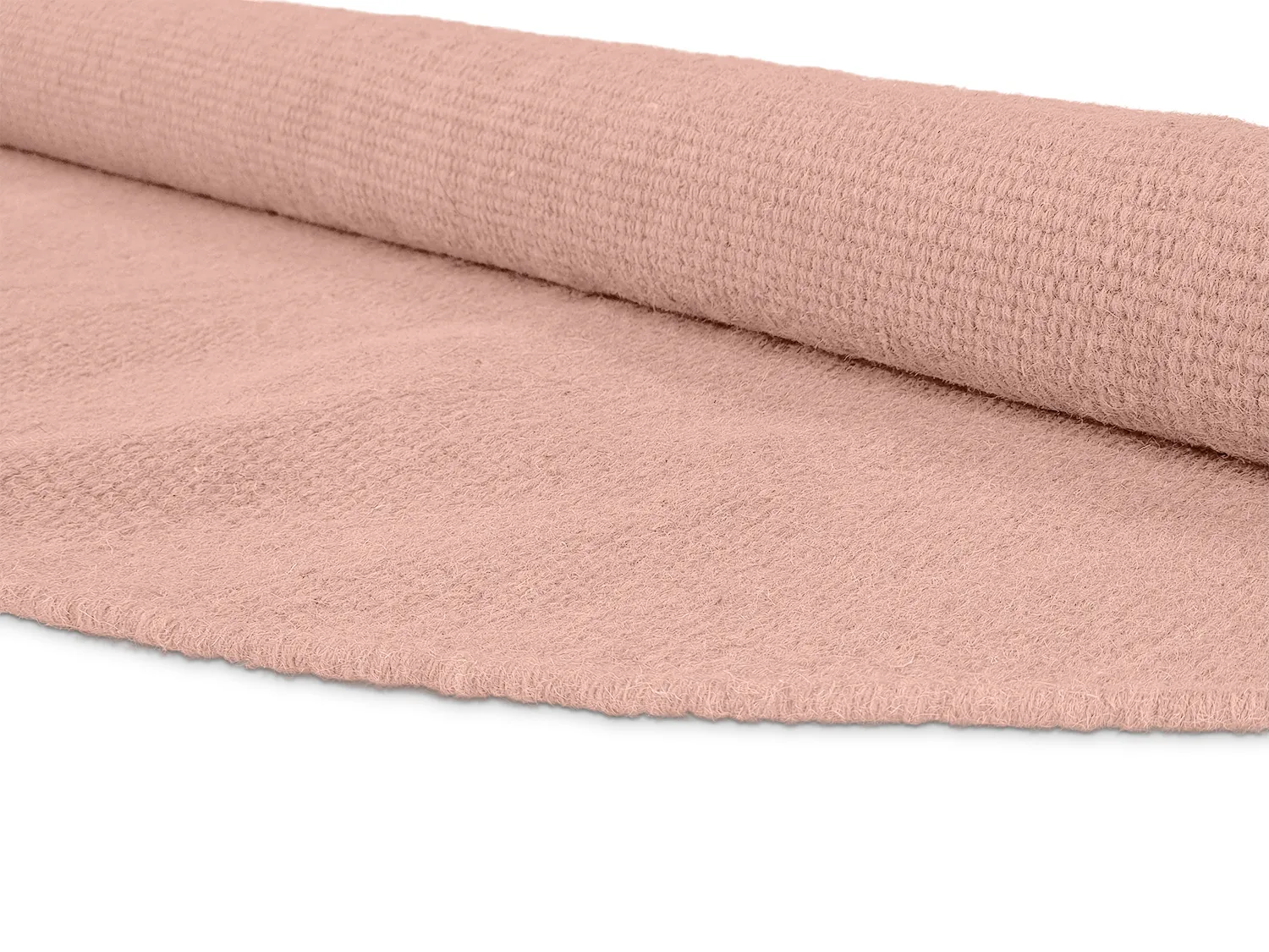 Tapis rond - Hamilton (Coral Pink)