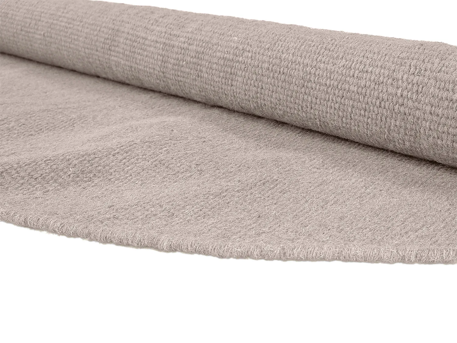 Tapis rond - Hamilton (Gris argenté)