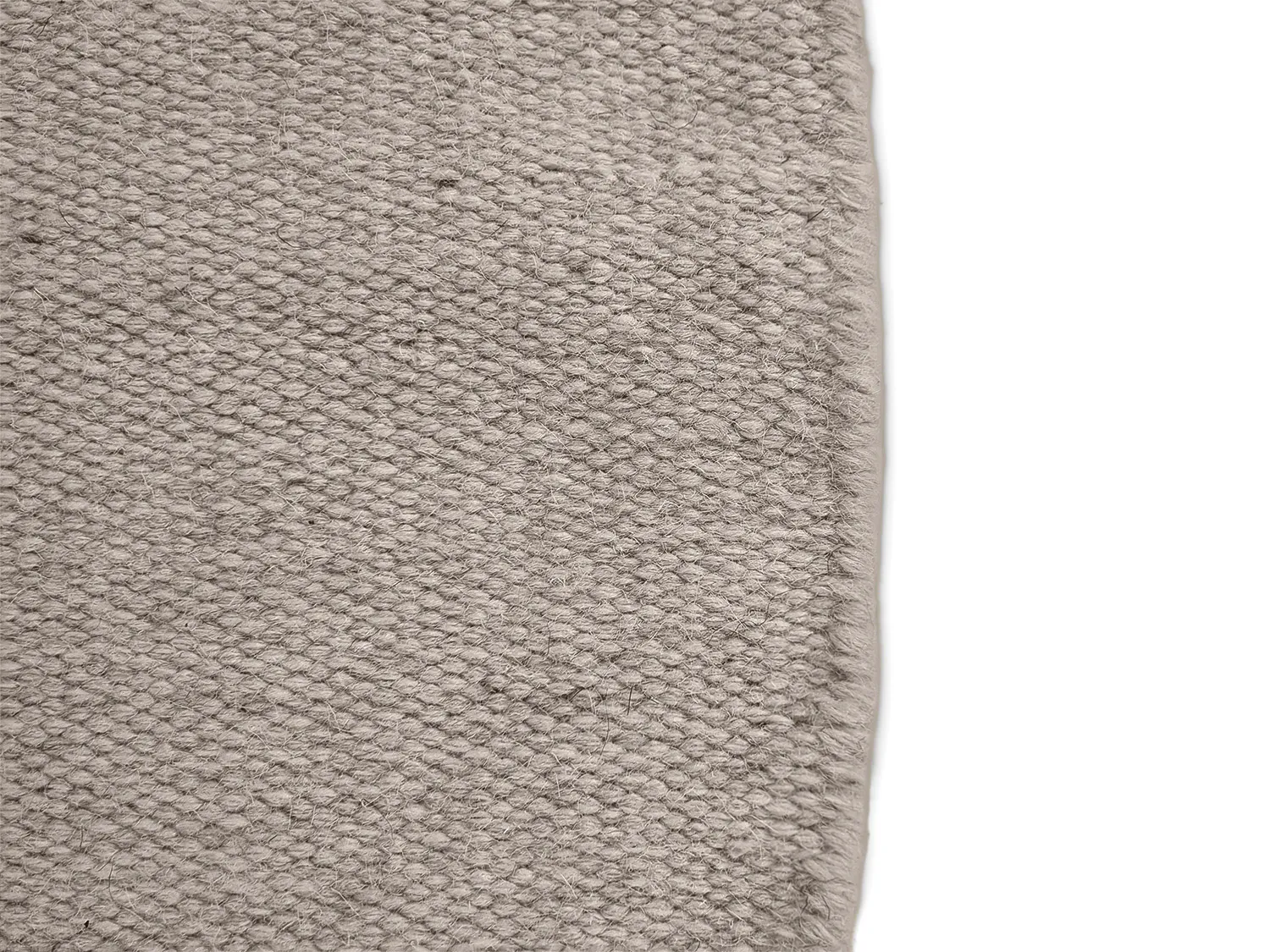 Tapis rond - Hamilton (Gris argenté)