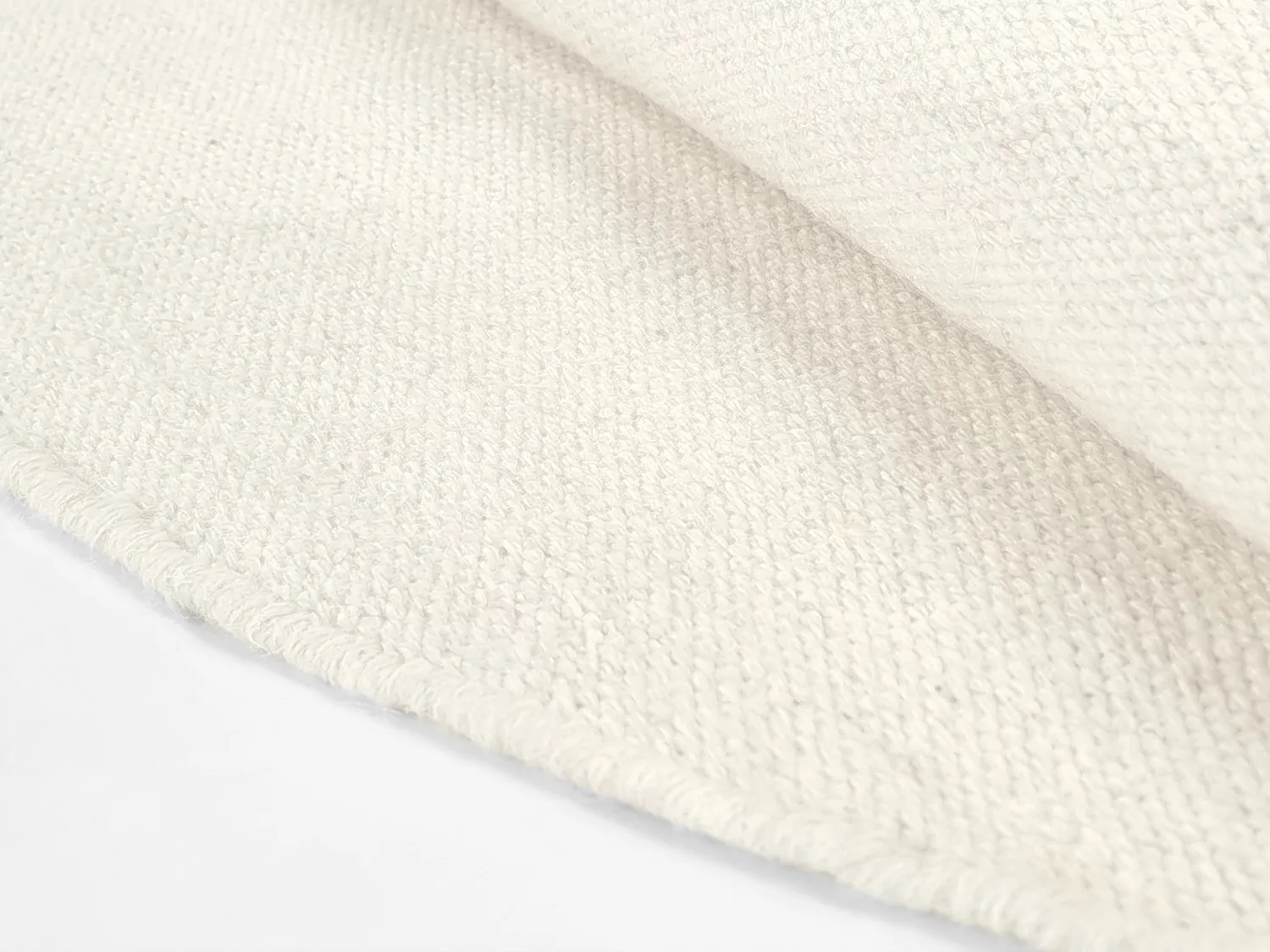 Tapis rond - Hamilton (blanc)