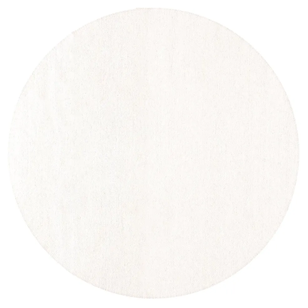 Tapis rond - Hamilton (blanc)