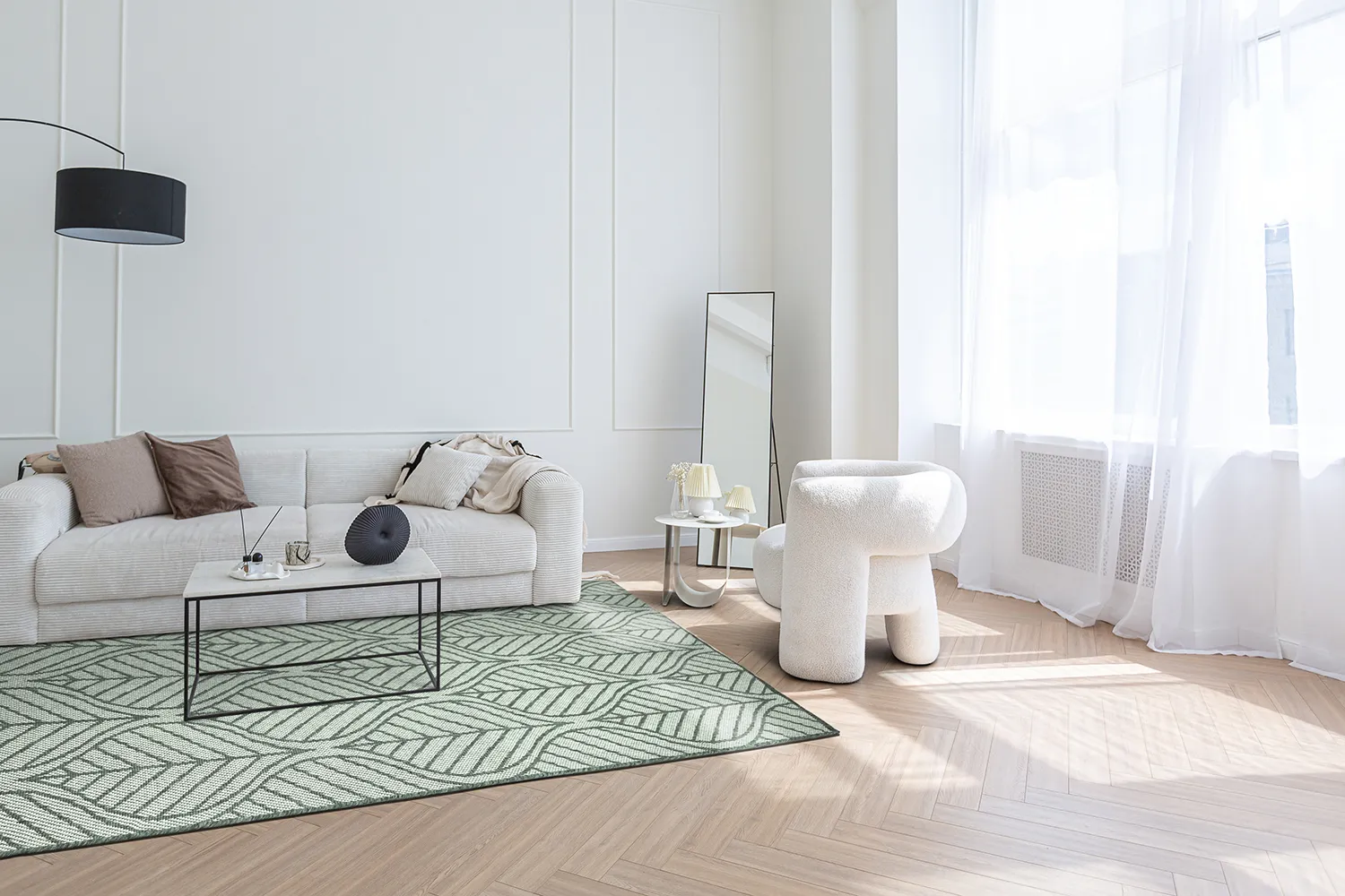 Tapis d’intérieur et d’extérieur - Harvey (vert)