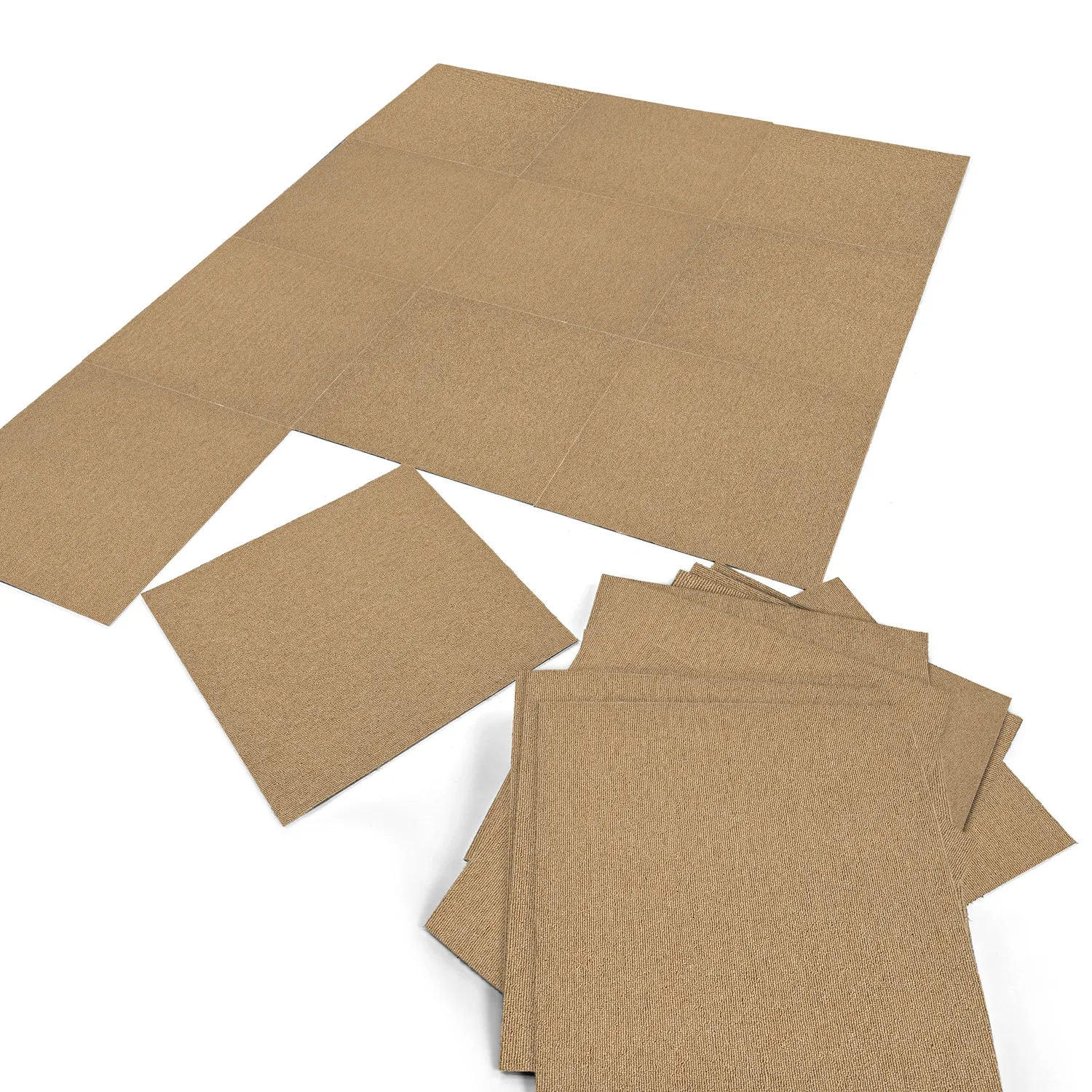 Moquette - Almeria Dalles textiles 24 unités (beige)