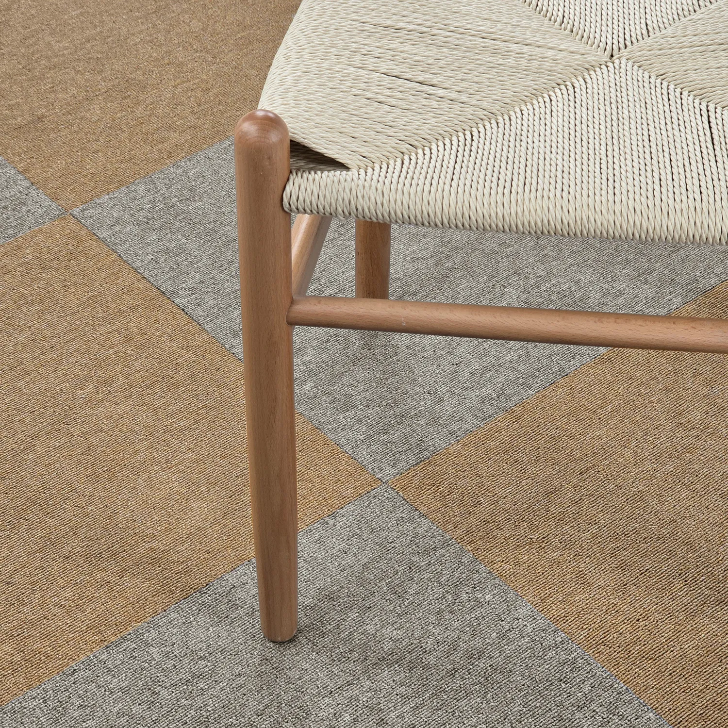Moquette - Almeria Dalles textiles 24 unités (beige)