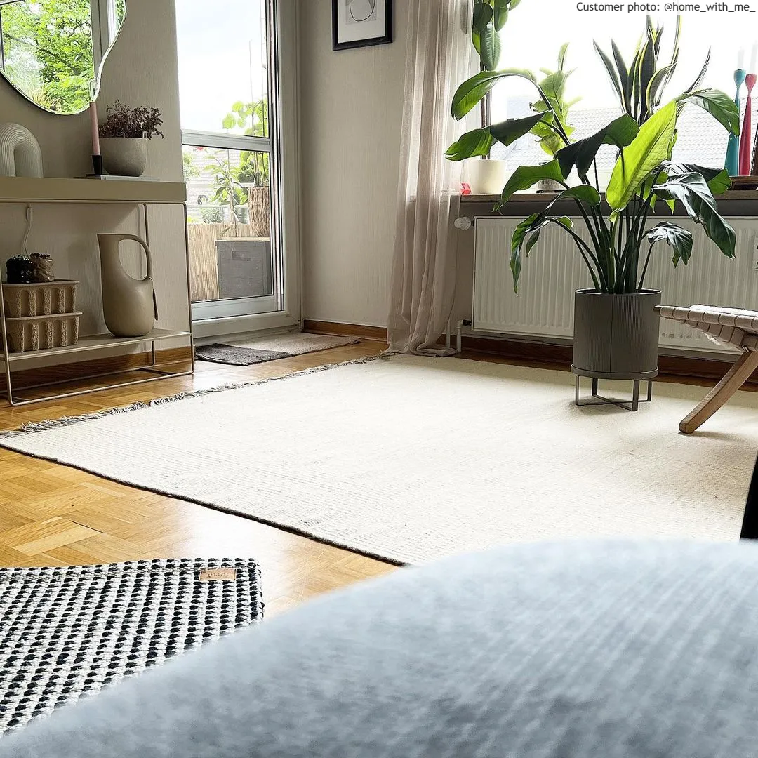 Tapis en laine - Bibury (crème)