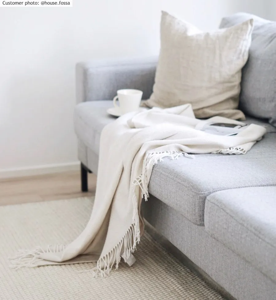Tapis en laine - Coastal (blanc)
