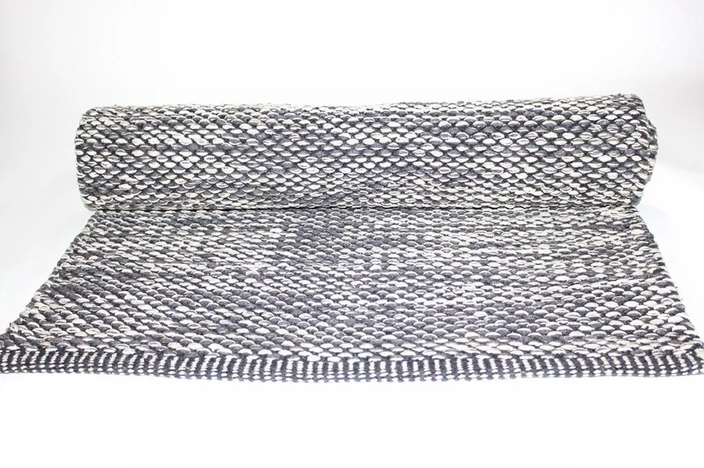 Tapis chiffons de Stjerna of Sweden - Tuva (gris)