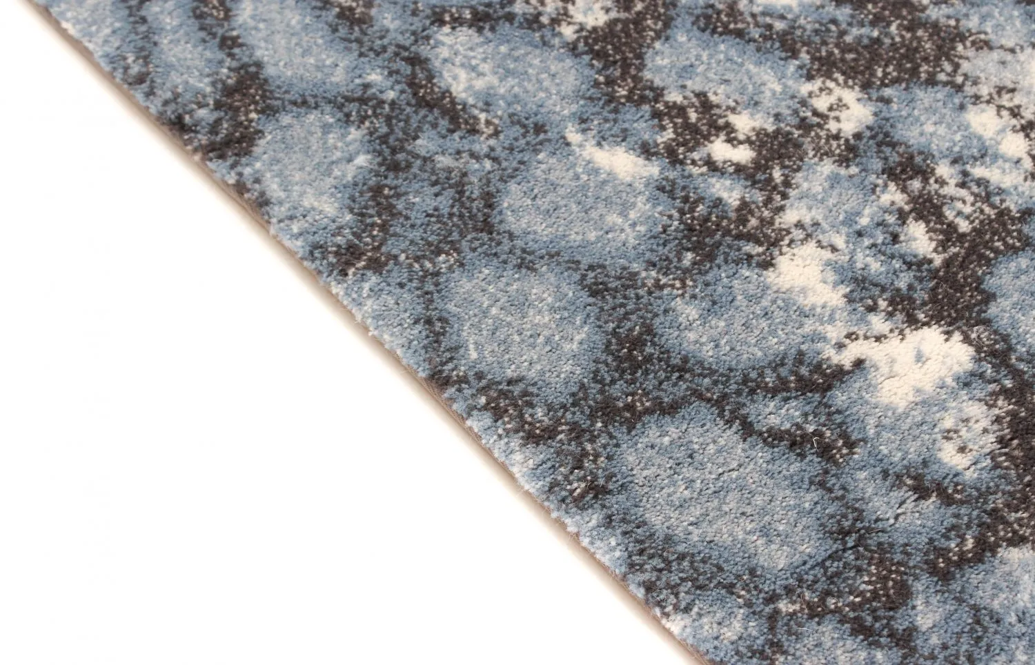 Tapis Wilton - Inconnus (bleu)