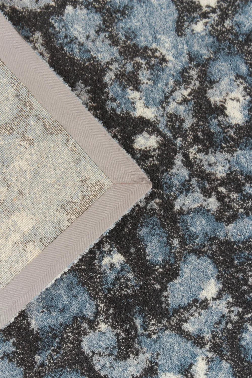 Tapis Wilton - Inconnus (bleu)