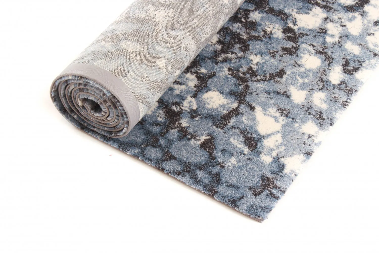 Tapis Wilton - Inconnus (bleu)