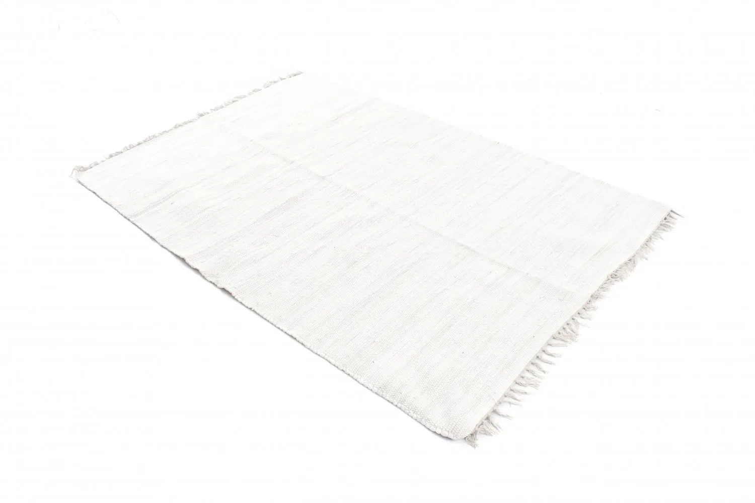 Tapis patchwork - Silje (blanc)