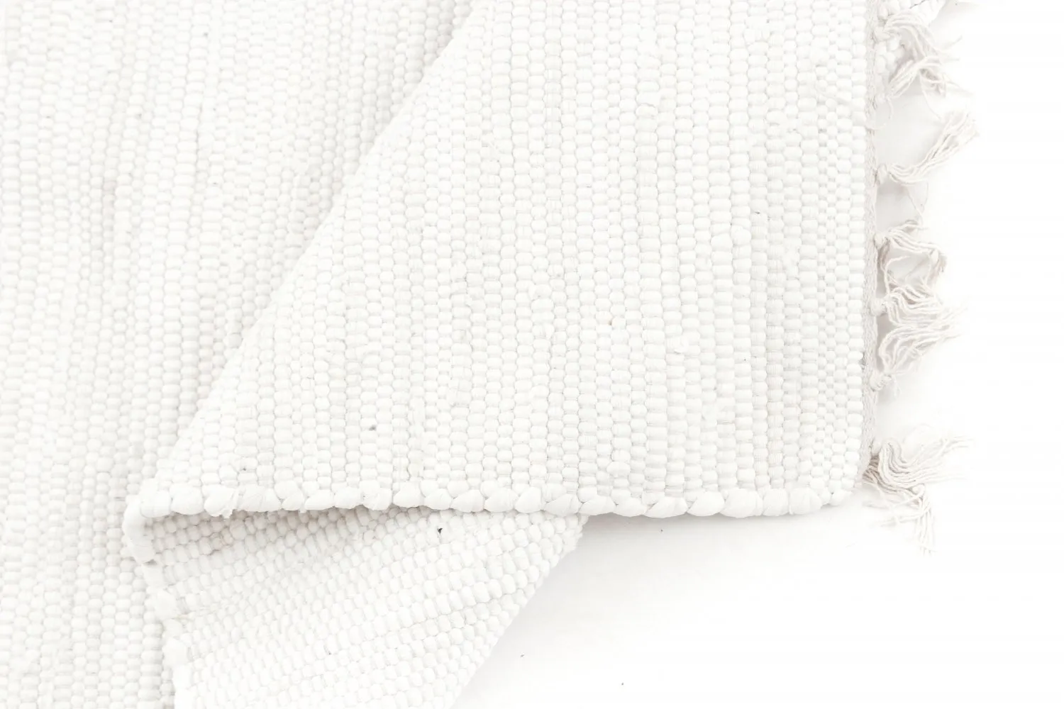 Tapis patchwork - Silje (blanc)