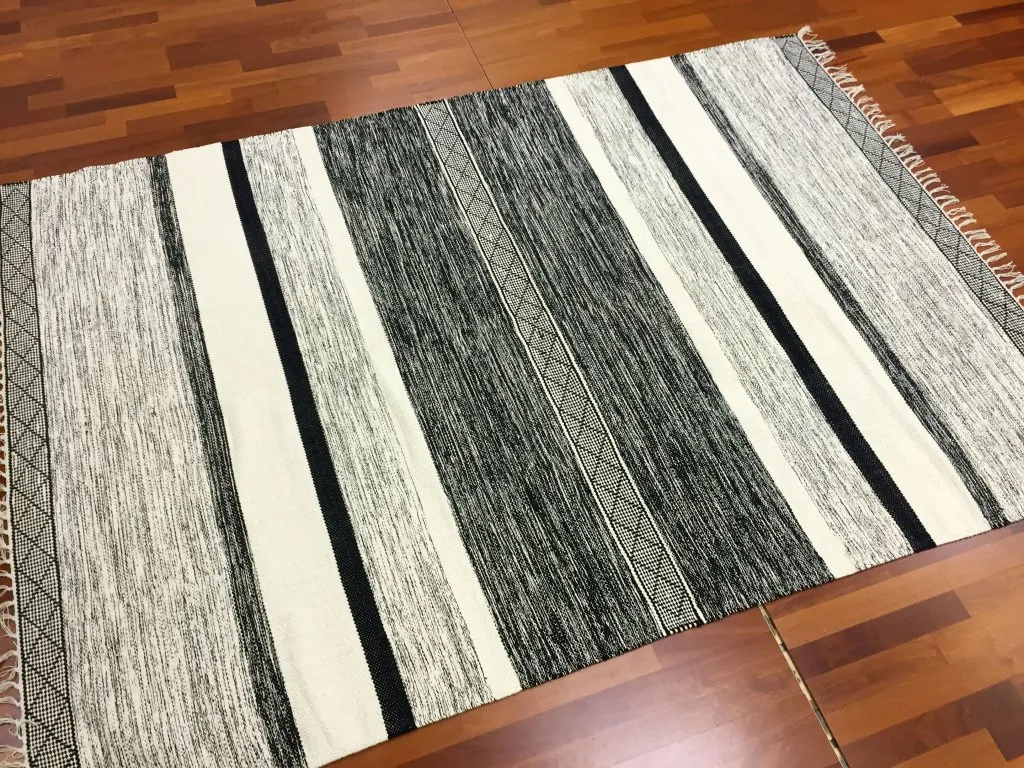 Tapis chiffons - Nikita (grå)