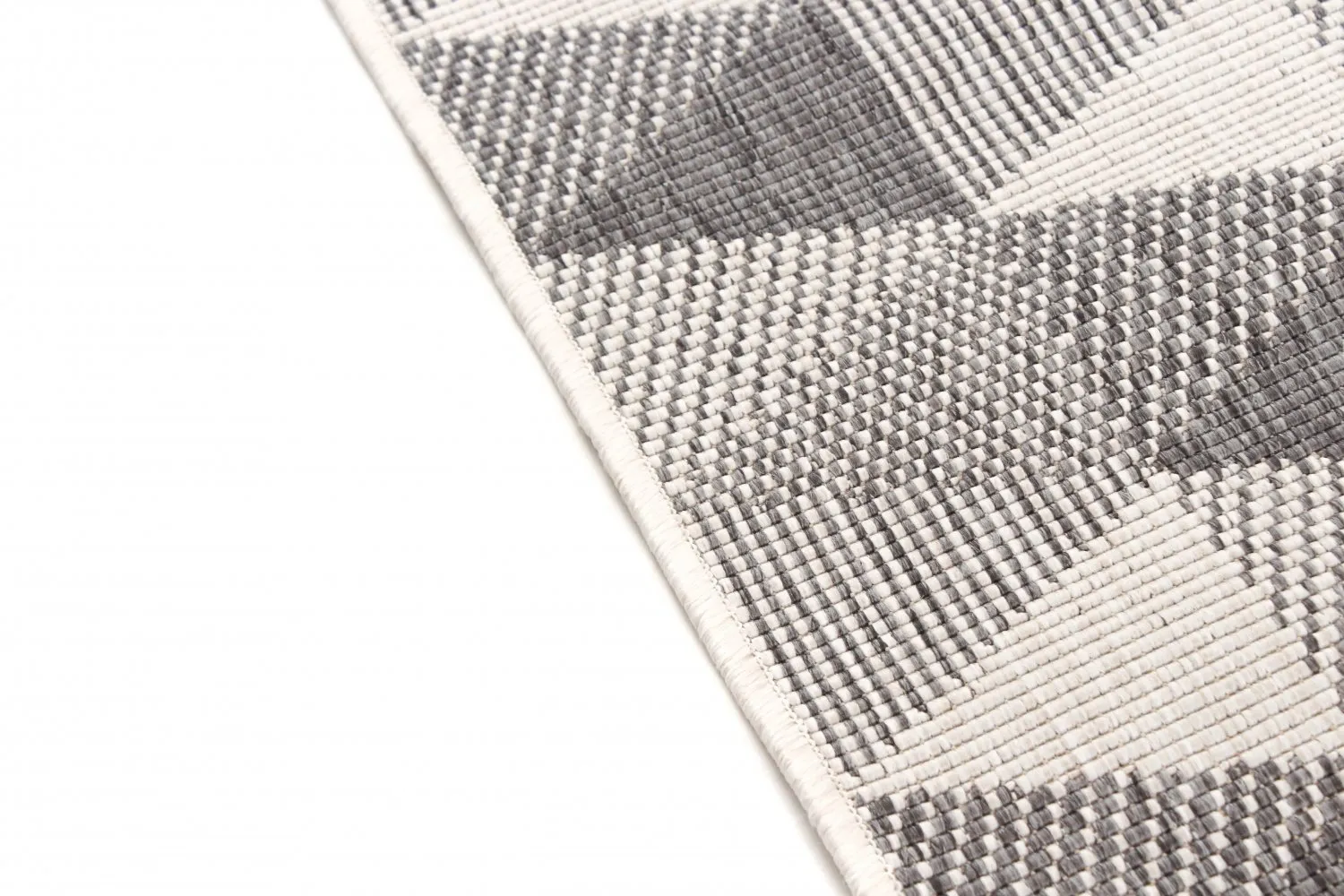Tapis Intérieurs/Extérieurs - Brussels Pattern (gris)