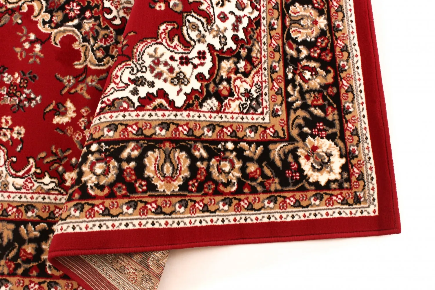 Tapis Wilton - Peking (rouge)