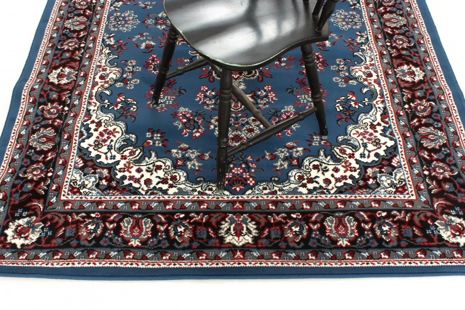 Tapis Wilton - Peking (bleu)