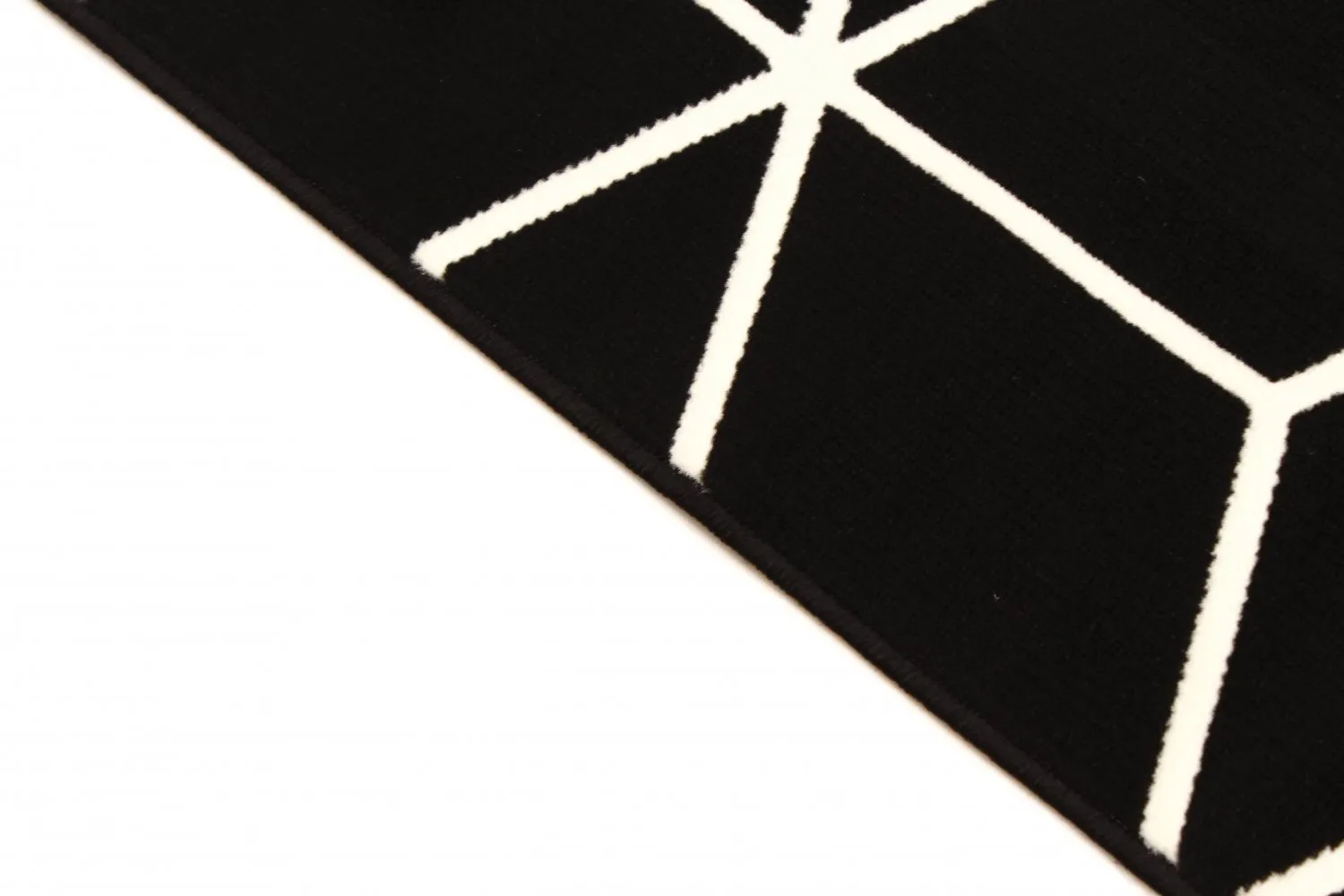 Tapis Wilton - Florence Square (noir)