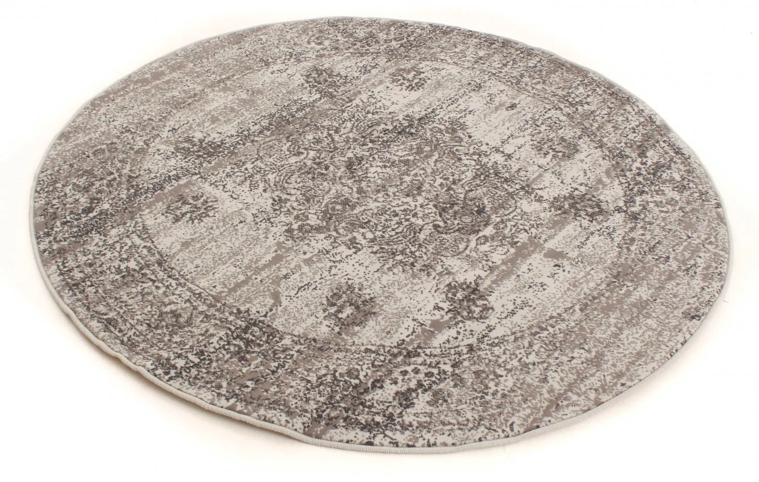 Tapis rond - Peking Royal (gris)