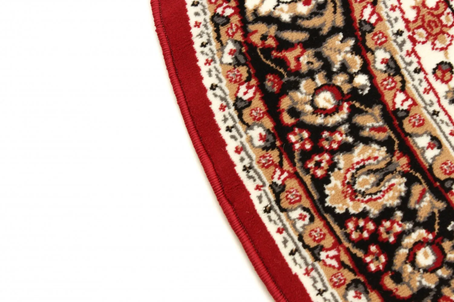 Tapis rond - Peking (rouge)