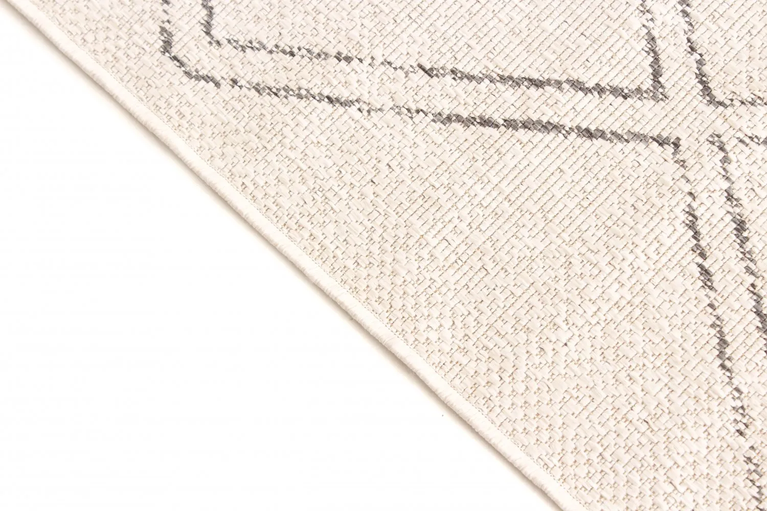 Tapis Intérieurs/Extérieurs - Brussels Diamond (blanc)