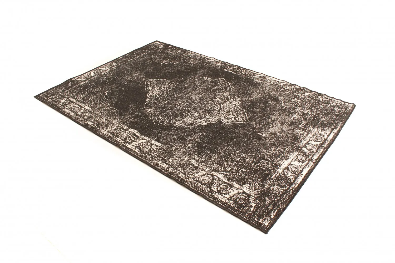 Tapis Intérieurs/Extérieurs - Brussels Weave (noir)