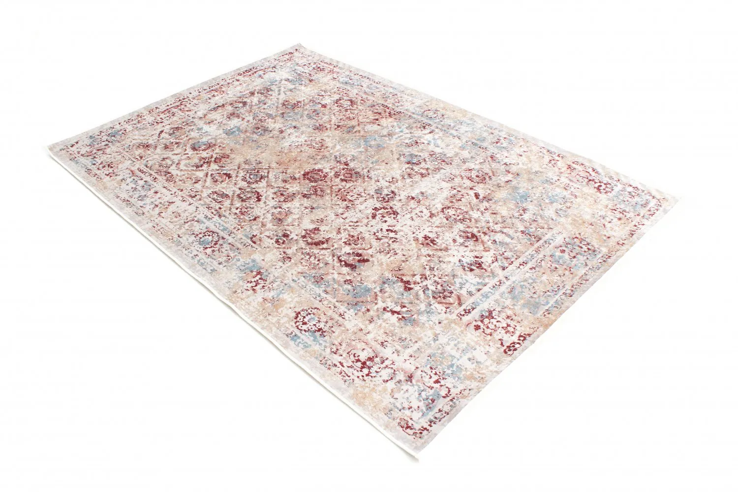 Tapis Wilton - Douz (bleu/multicolore)