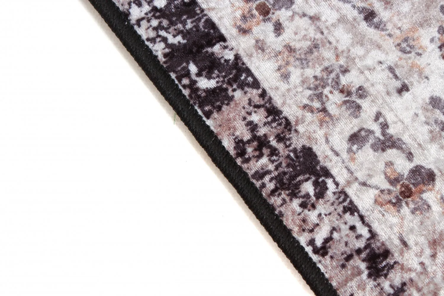 Tapis Wilton - Douz (noir/multicolore)