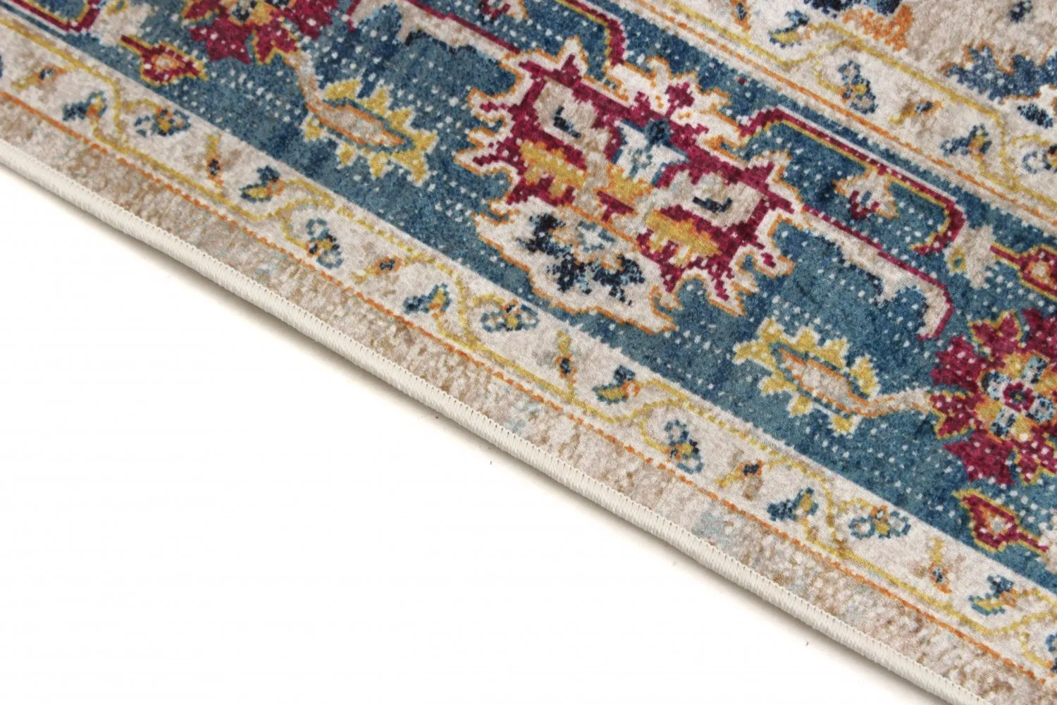 Tapis Wilton - Siliana (bleu)