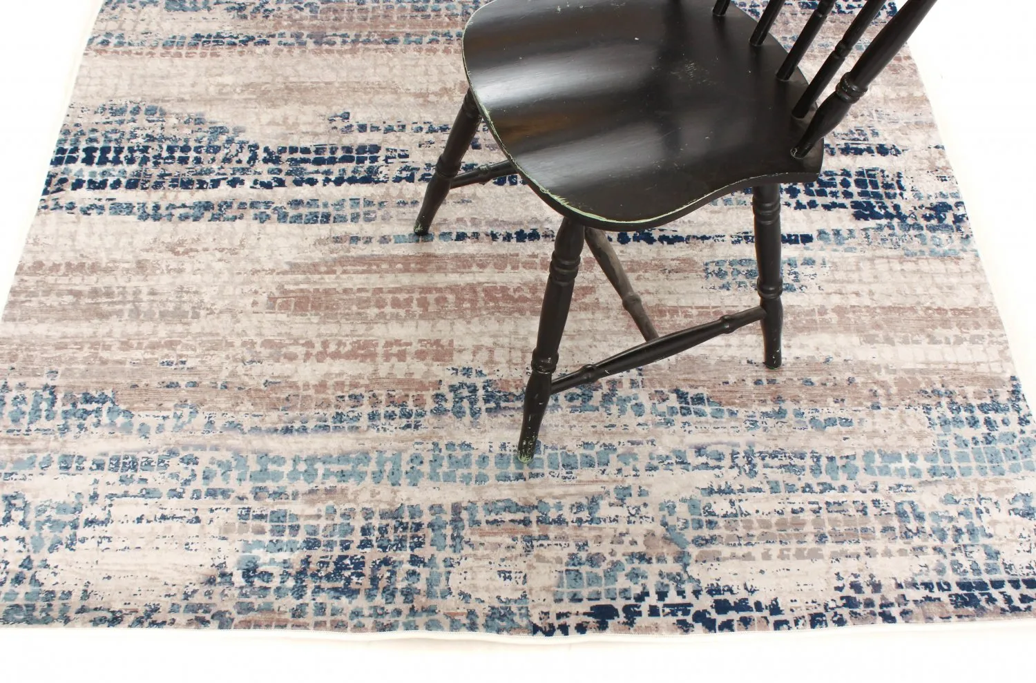 Tapis Wilton - Yafran (bleu)