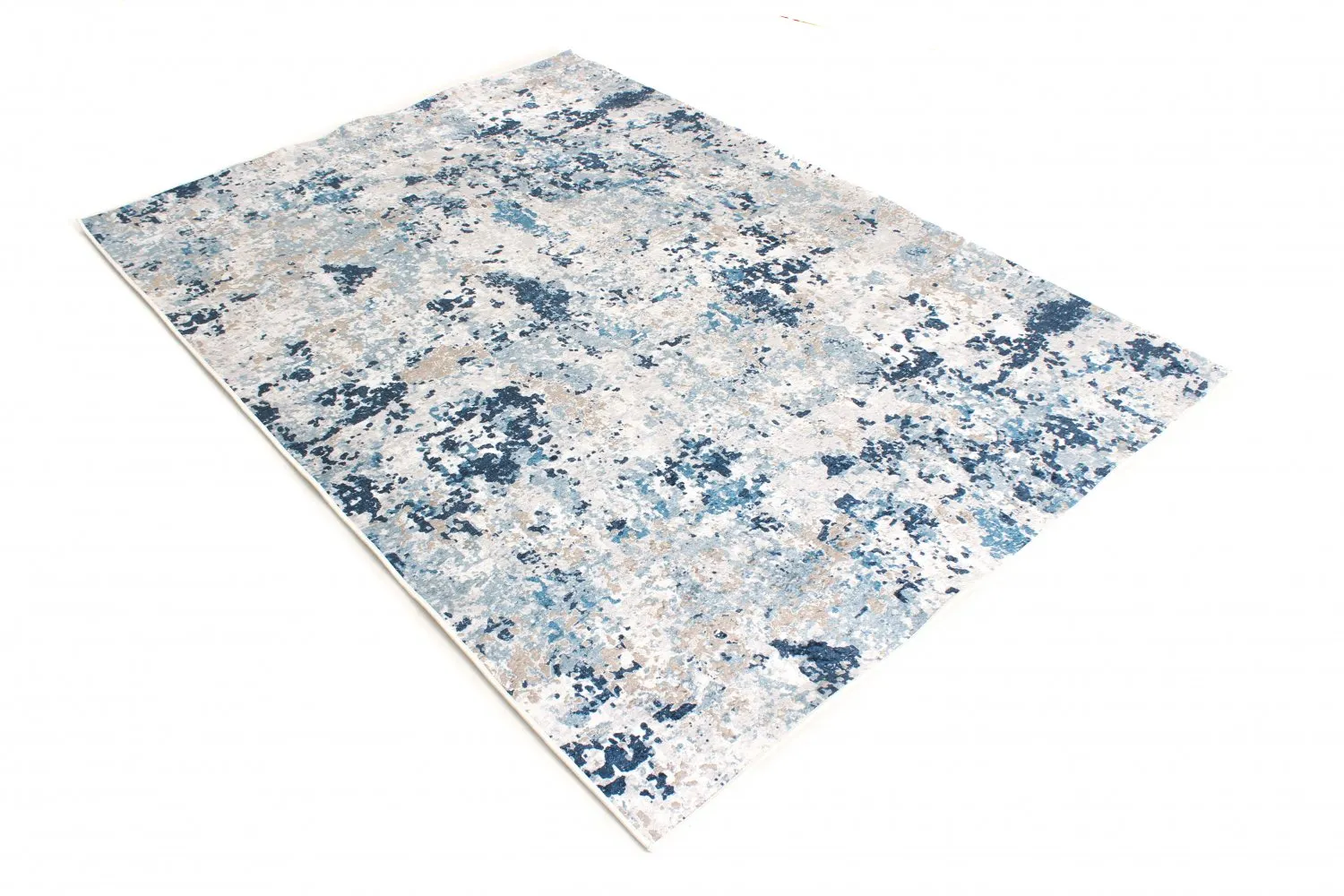 Tapis Wilton - Hiboun (bleu)