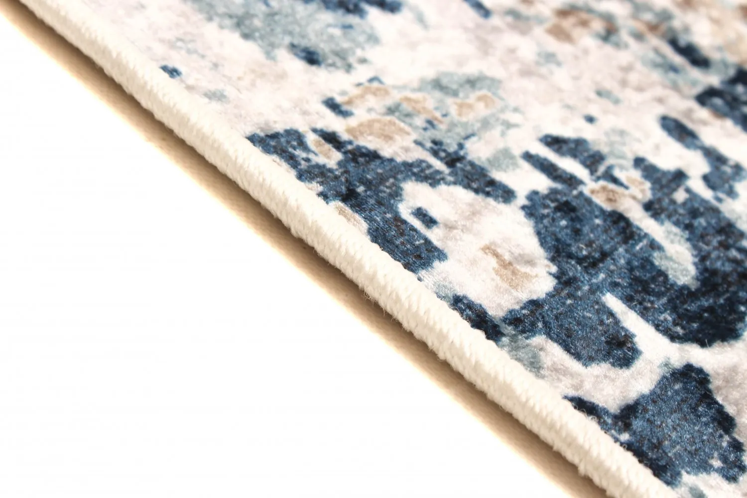 Tapis Wilton - Hiboun (bleu)