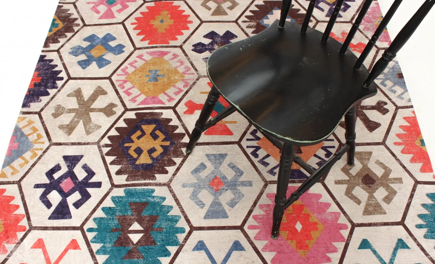 Tapis Wilton - Kulu (multicolore)