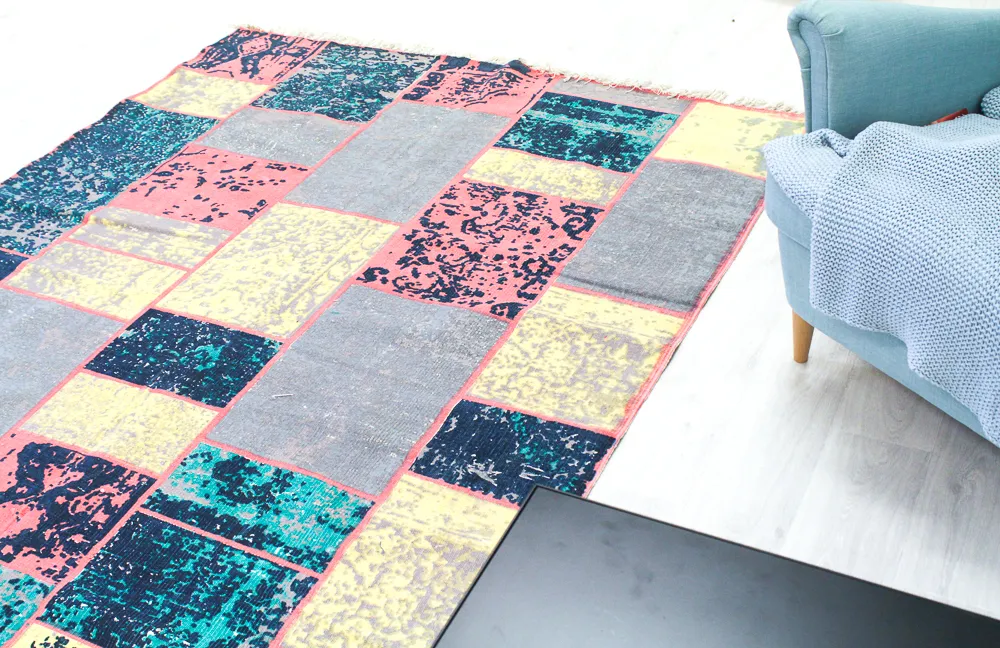 Tapis patchwork - Bastia (multicolore)