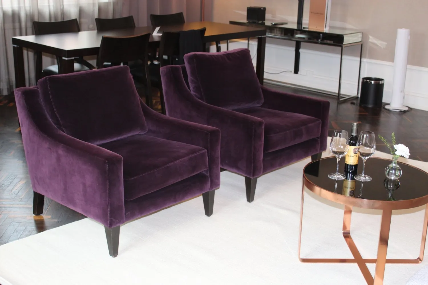 Tapis en laine - Hamilton (blanc)