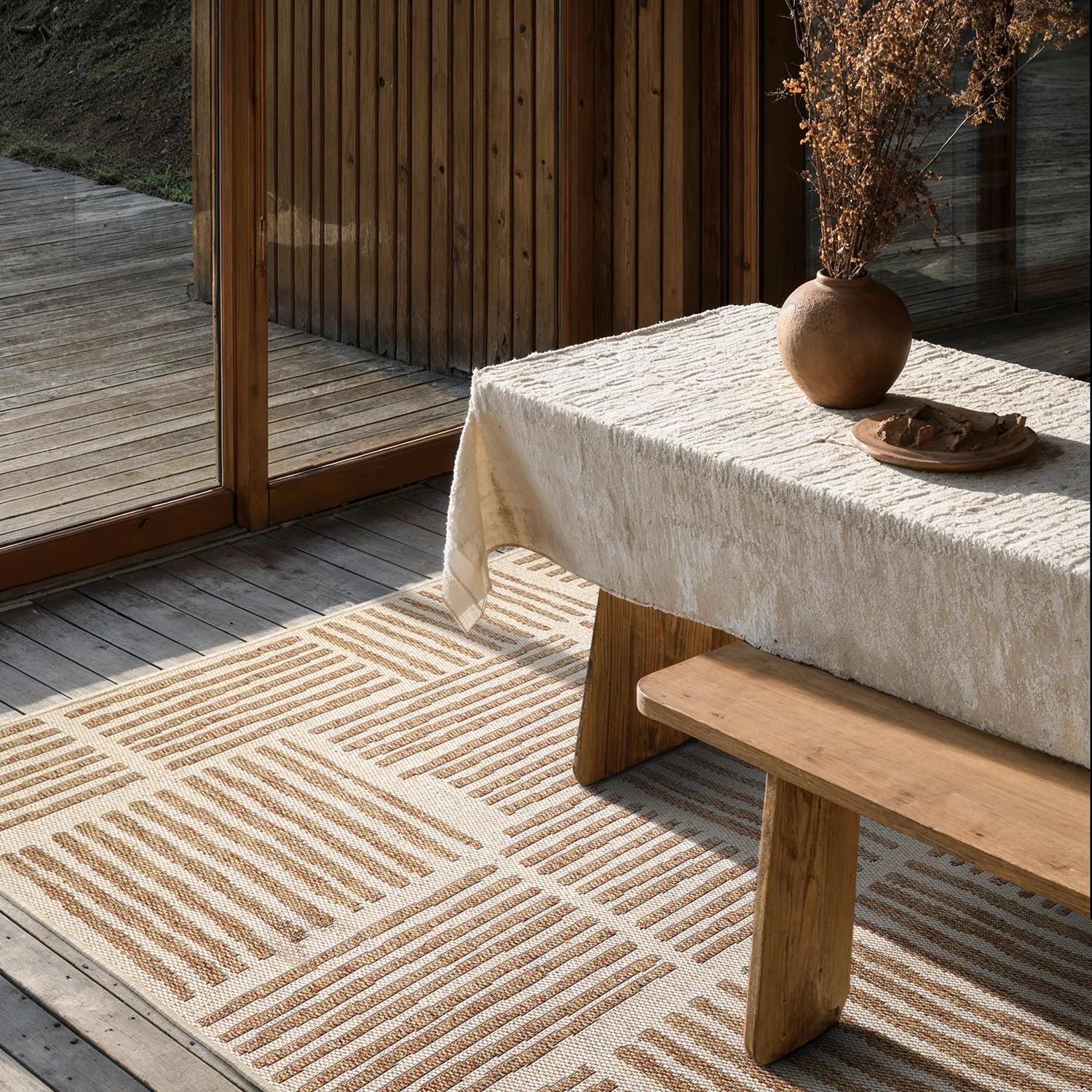 Tapis Intérieurs/Extérieurs - Cordoba (marron)
