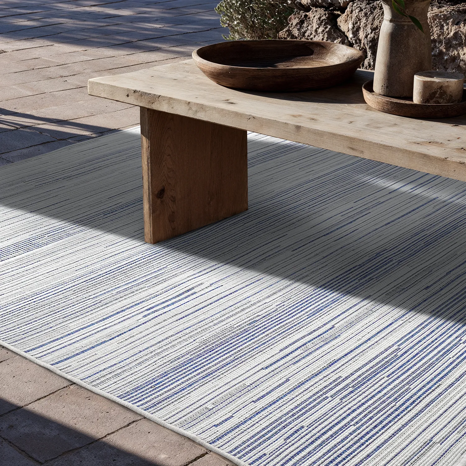 Tapis Intérieurs/Extérieurs - utomhusmatta - Arcata (bleu)