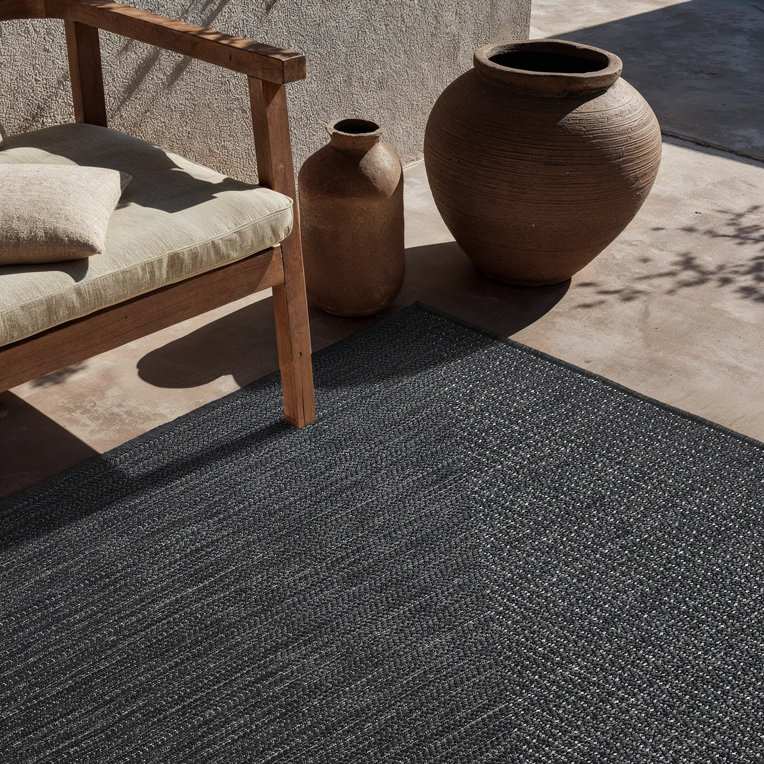 Tapis Intérieurs/Extérieurs - utomhusmatta - Arlo (noir)