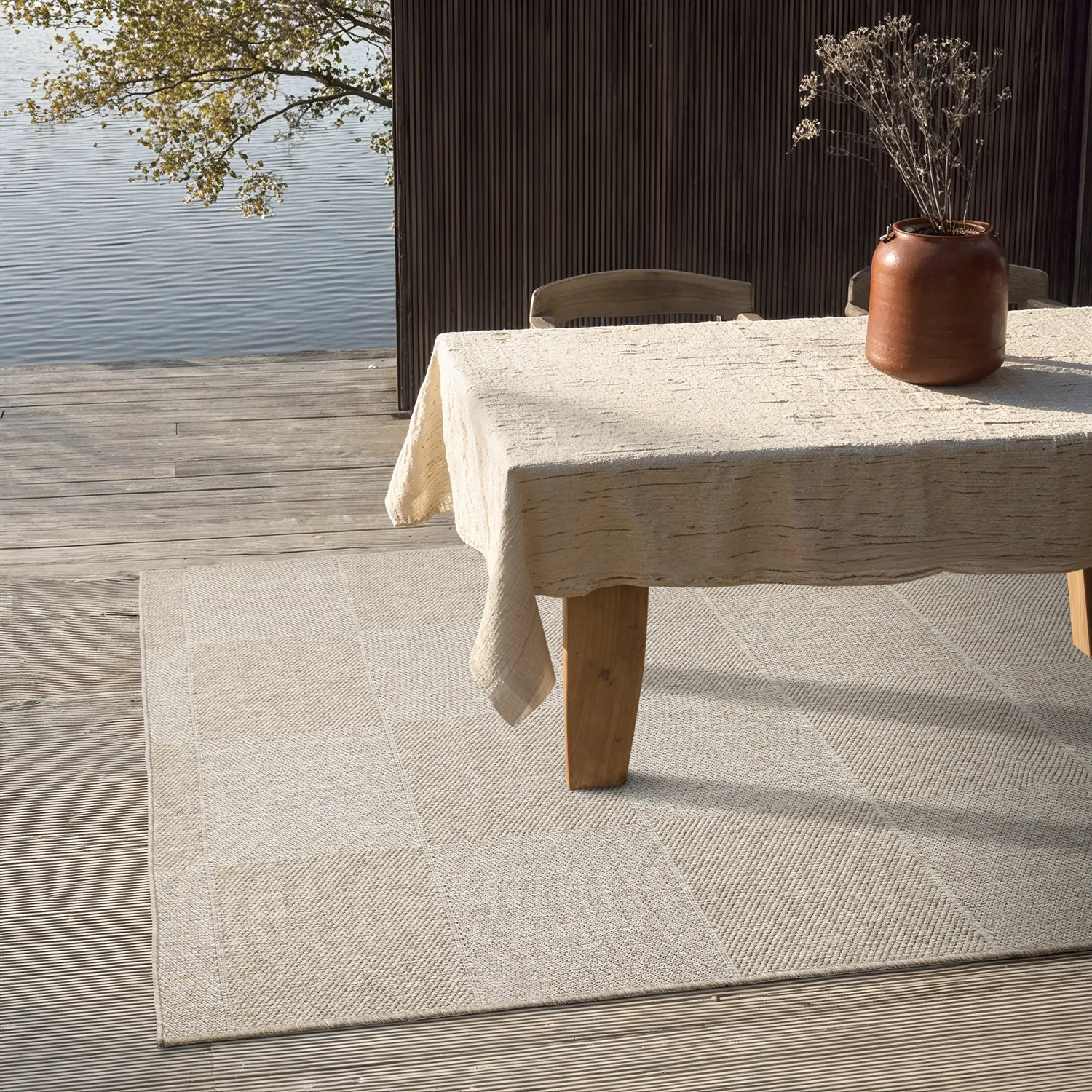 Tapis Intérieurs/Extérieurs - utomhusmatta - Ava (beige)