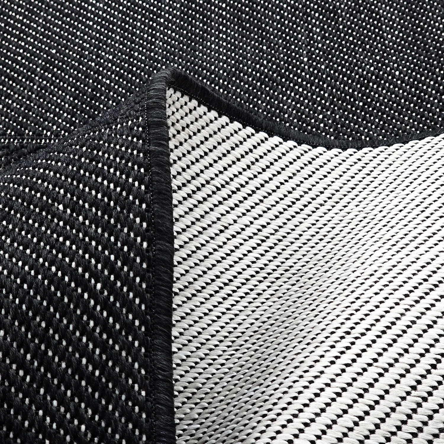 Tapis Intérieurs/Extérieurs - utomhusmatta - Ava (noir)