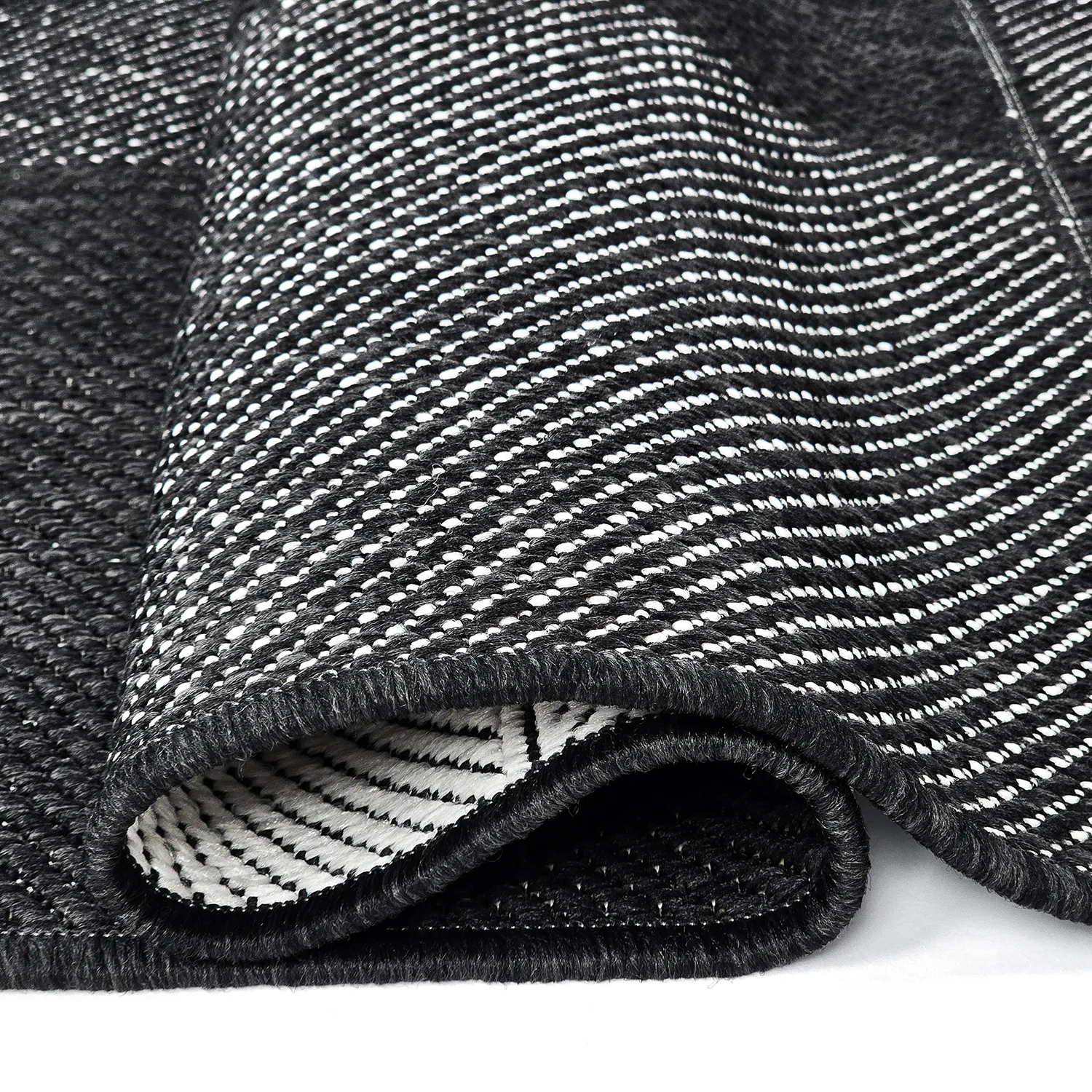 Tapis Intérieurs/Extérieurs - utomhusmatta - Ava (noir)