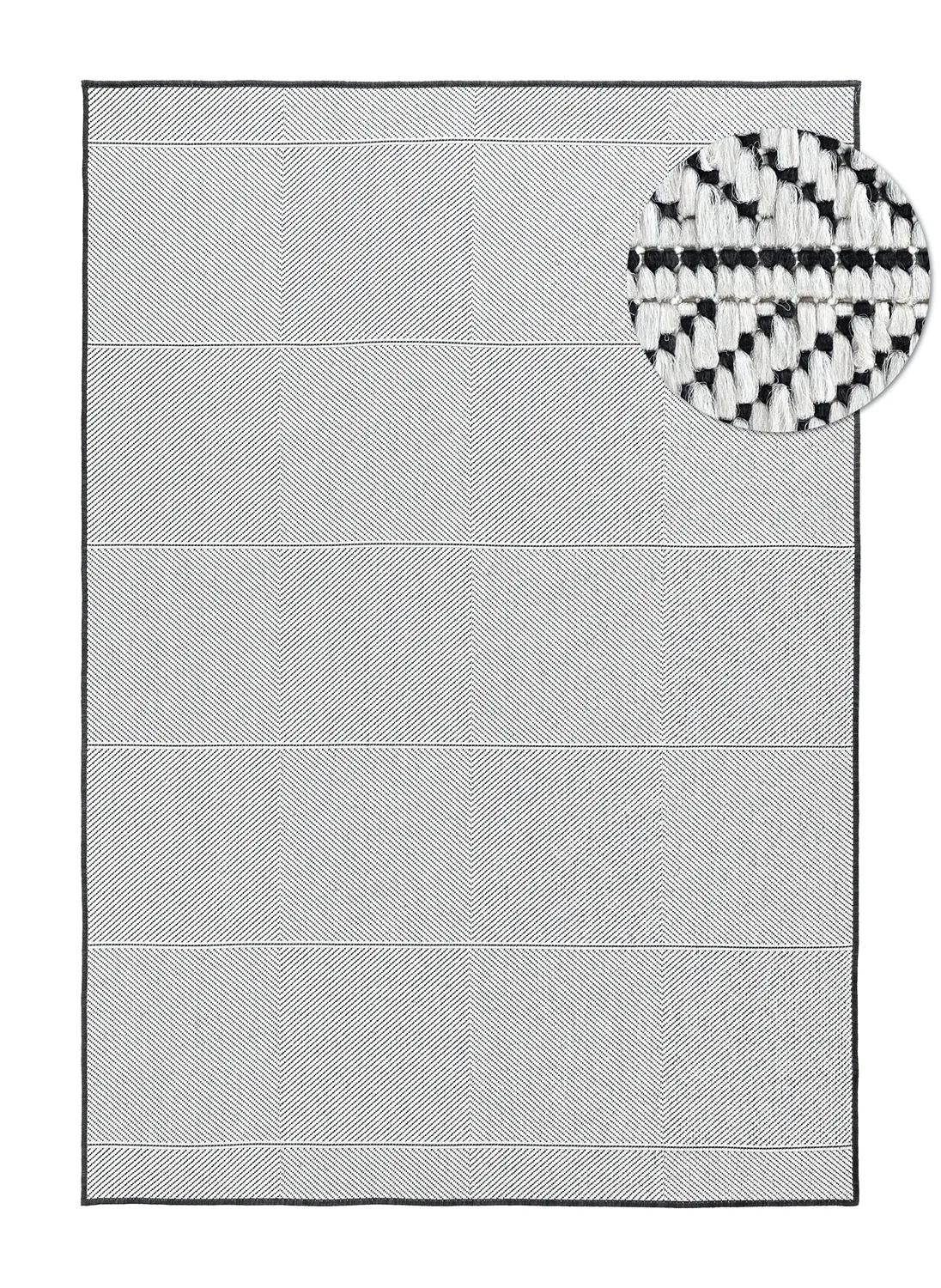 Tapis Intérieurs/Extérieurs - utomhusmatta - Ava (noir)