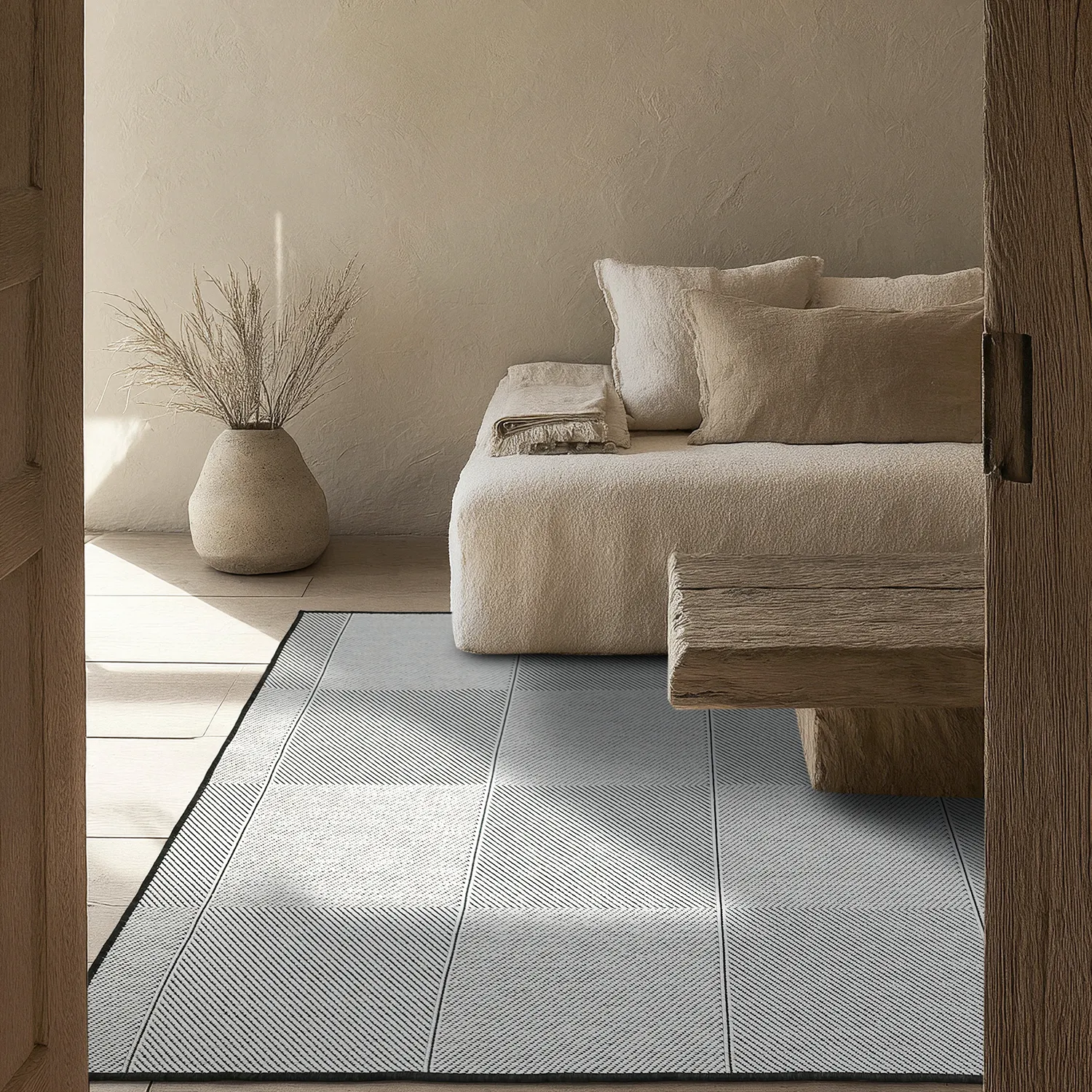 Tapis Intérieurs/Extérieurs - utomhusmatta - Ava (noir)