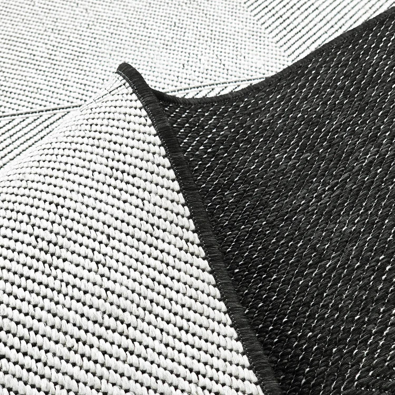 Tapis Intérieurs/Extérieurs - utomhusmatta - Ava (noir)