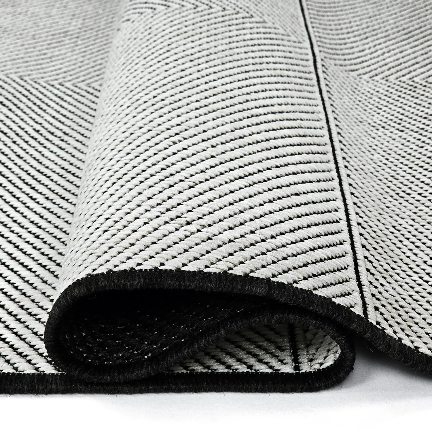 Tapis Intérieurs/Extérieurs - utomhusmatta - Ava (noir)