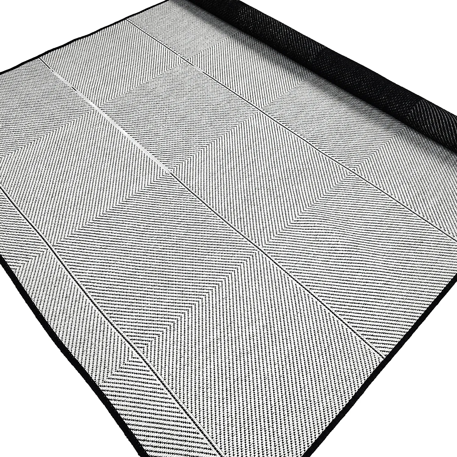 Tapis Intérieurs/Extérieurs - utomhusmatta - Ava (noir)
