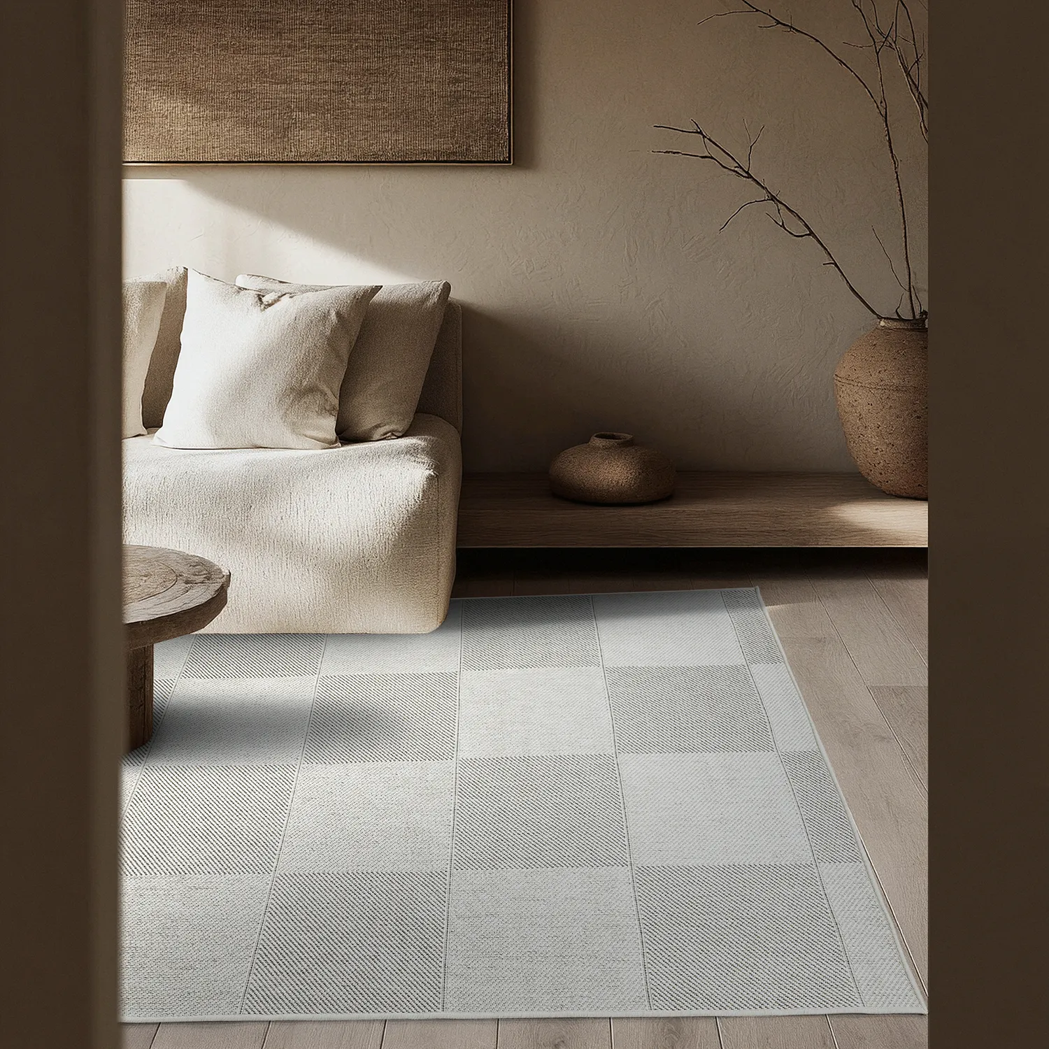 Tapis Intérieurs/Extérieurs - utomhusmatta - Ava (blanc)